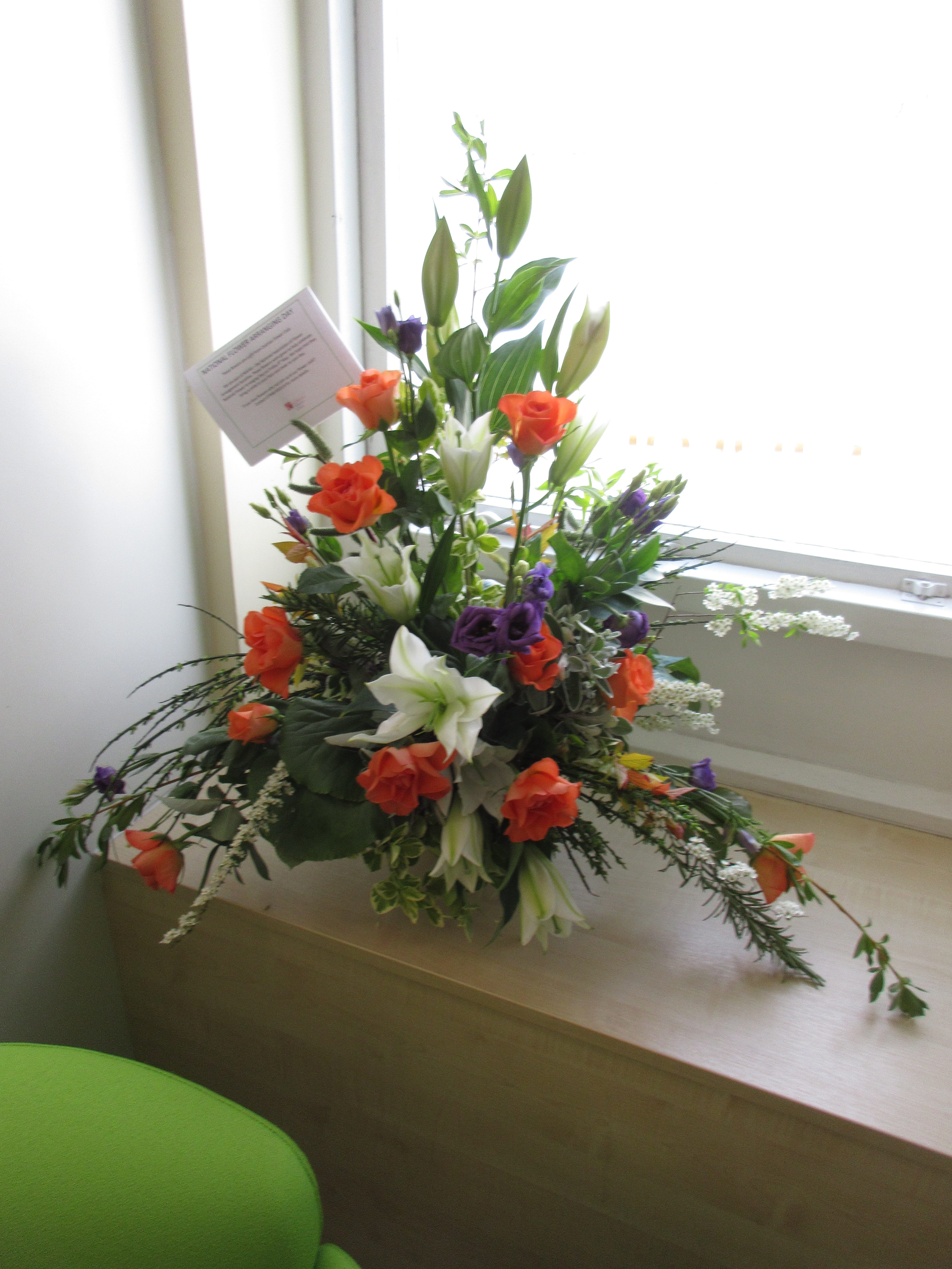 Flowers for National Flower Arranging Day Cestrian Flower Club